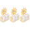 3 Sets Wood Calendar Block Office Perpetual Table Decor 6