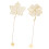 2Pcs Hollow-Out Alloy Leaf Bookmarks For Students 8