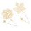 2Pcs Hollow-Out Alloy Leaf Bookmarks For Students 6