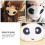 2Pcs Cotton With Panda Pattern Warm Nose Mouth 7