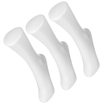 3St Witte Sokkenvoeten Mannequins PP Kort Model Voor Dames Sokshow