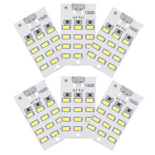 6Pcs Interior LED Light Panel 12 Leds Trailer Lighting