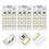 6Pcs Interior LED Light Panel 12 Leds Trailer Lighting 4