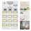 6Pcs Interior LED Light Panel 12 Leds Trailer Lighting 5