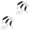 2 Sets Pot Lid Handle Grips Replacement Cookware Parts 4