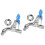 2 Sets Outdoor Faucet Single Handle With Lock Key 6