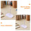2pcs cone thread holder stand for sewing machine, spool organizer rack 7