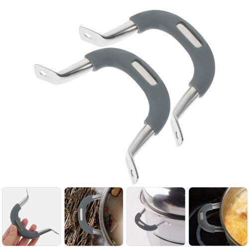 2Pcs Pot Side Thicken Handle Replacement L 2