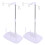 2pcs cone thread holder stand for sewing machine, spool organizer rack 10