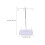 2pcs cone thread holder stand for sewing machine, spool organizer rack 3