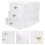 Drawer Type Storage Box Multi Layer Stackable Tabletop Organizer Clear 5