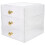 Drawer Type Storage Box Multi Layer Stackable Tabletop Organizer Clear 9
