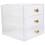 Drawer Type Storage Box Multi Layer Stackable Tabletop Organizer Clear 6