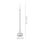 car bumper corner antenna 3-section adjustable parking guide pole 27cm 3