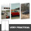 car bumper corner antenna 3-section adjustable parking guide pole 27cm 9