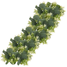 5Pcs Mini Eucalyptus Wreath For Candle Rings Table And Door Decor