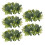 5Pcs Mini Eucalyptus Wreath For Candle Rings Table And Door Decor 10