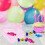 6Pcs Wedding Candy Boxes Square Plastic Gift Case Party Supplies Pink 10
