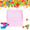 6Pcs Wedding Candy Boxes Square Plastic Gift Case Party Supplies Pink 8