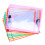 24Pcs Reusable Dry Erase Pockets Assorted Colors With Pen Case 7