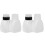 4 Pcs Clear Refillable Push Down Pump Bottle For Nail Polish Remover 4