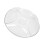2Pcs Nordic Style Multi Grid Snack Plate Food Breakfast Plate 2