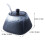 2Pcs Simple Ceramic Sugar Bowl Salt Pot Pepper Storage Jar For Kitchen 2