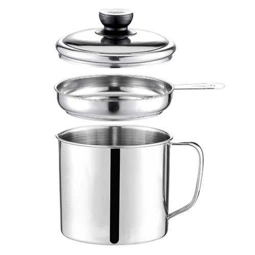1Pc Oil Storage Bottle Stainless Steel Kitchen Container