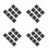 40 Pcs Square Ink Box Multi-Function Calligraphy Ink Container 11