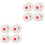 16 Pcs Microfiber Targets For Practice Plates 5