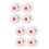 16 Pcs Microfiber Targets For Practice Plates 9