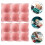 2Pcs Ceramic Egg Holder Refrigerator Storage Box 7