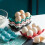 2Pcs Ceramic Egg Holder Refrigerator Storage Box 10