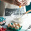2Pcs Ceramic Egg Holder Refrigerator Storage Box 11