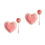 2Pcs Ceramic Heart Bowl And Spoon Set With Strawberry Pattern 7