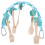 3Pcs Parrot Chewing Toy Hanging Bird Cage Accessory 1