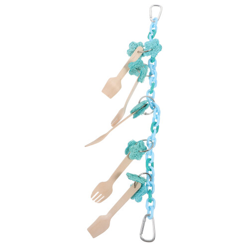 3Pcs Parrot Chewing Toy Hanging Bird Cage Accessory 1