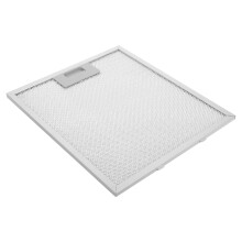 4Pcs Grease Range Hood Filter Replacement Metal Mesh For Kitchen Vent