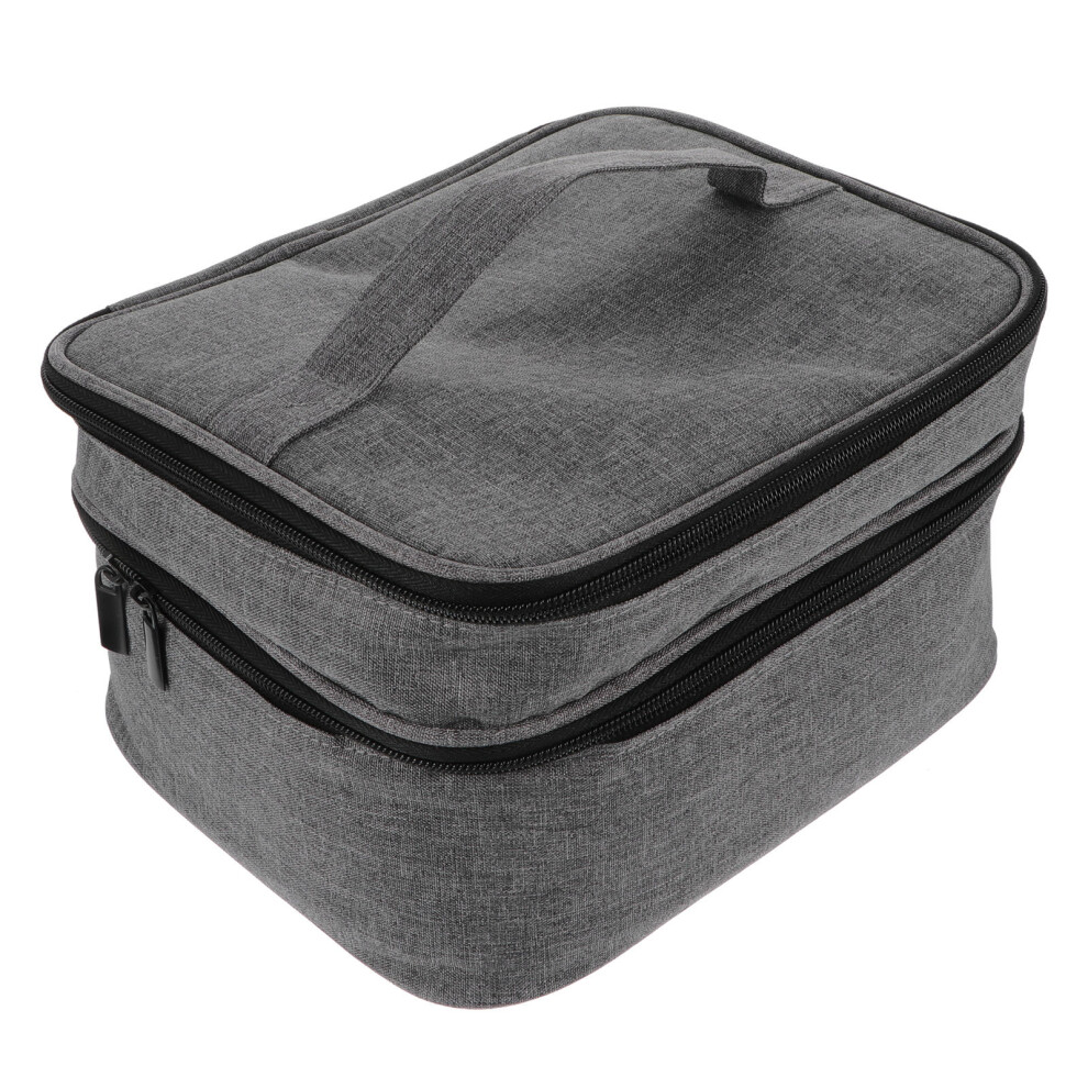 Vaguelly Light 3Pcs Portable Makeup Storage Bag Case For Cosmetics And Essential Oils