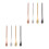 8 Pcs Long Handle Stainless Steel Coffee Stirring Spoons 5