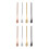 8 Pcs Long Handle Stainless Steel Coffee Stirring Spoons 7