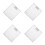 4Pcs Grease Range Hood Filter Replacement Metal Mesh For Kitchen Vent 8