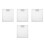 4Pcs Grease Range Hood Filter Replacement Metal Mesh For Kitchen Vent 6