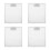 4Pcs Grease Range Hood Filter Replacement Metal Mesh For Kitchen Vent 9