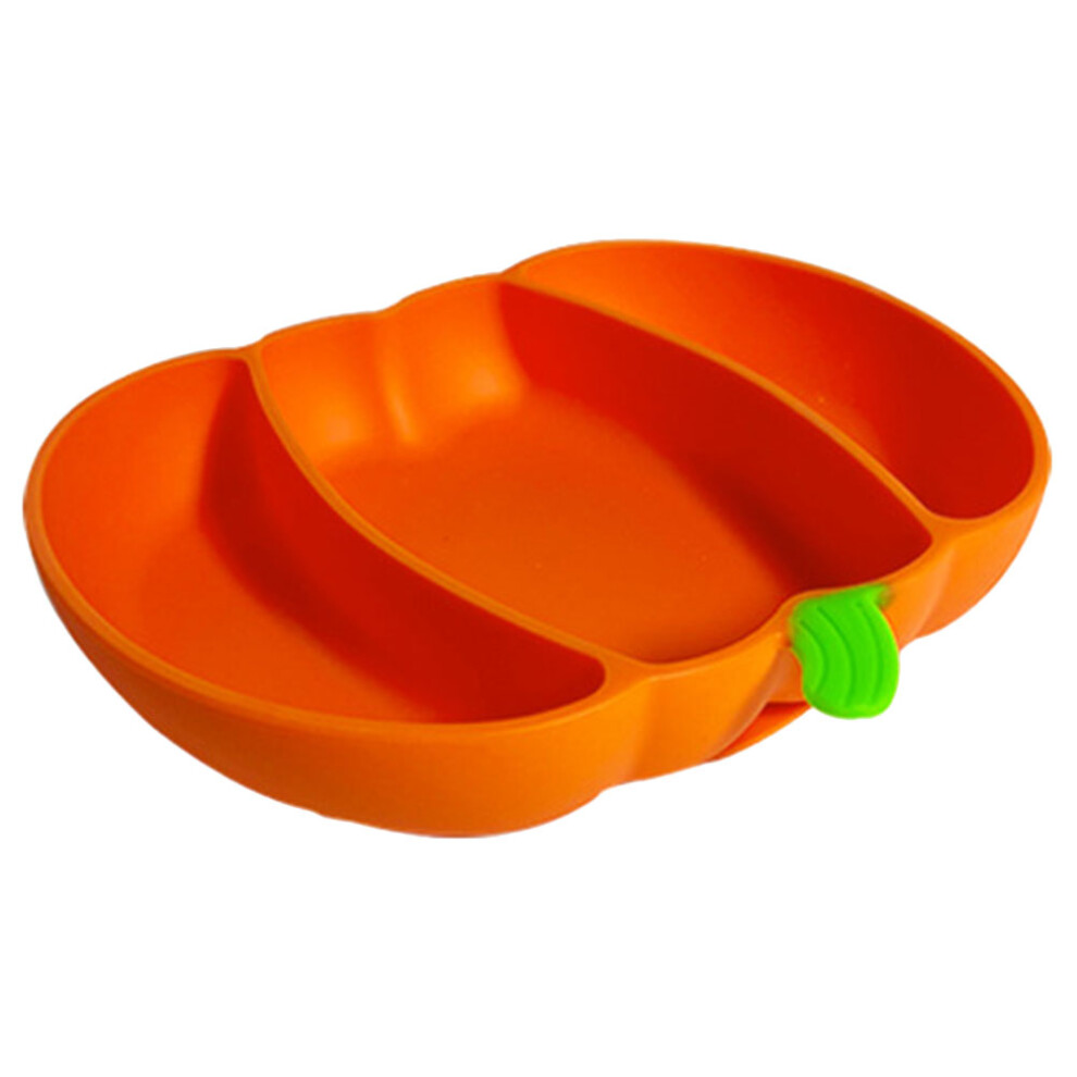 4Pcs Baby Suction Plate Non-Slip Silicone Feeding Plate Dinner Plate Vaguelly