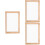 3 Sets Paper Making Wood Mold DIY Frame With Screen 8
