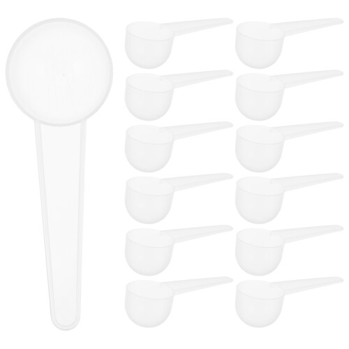 100 Pcs Plastic Measuring Spoons 10g For Baking Cooking Liquids 2
