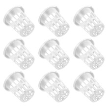 150 Pcs Soilless Cultivation Plastic Plant Baskets For Flower Starting