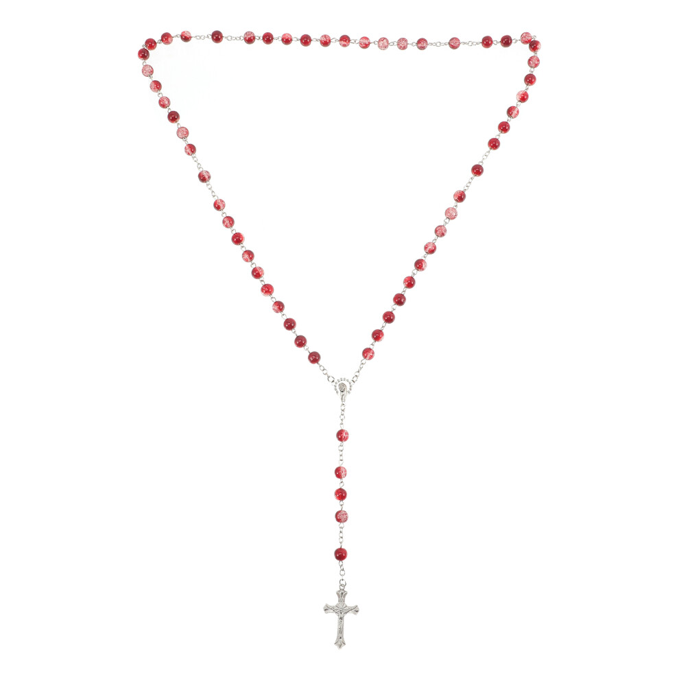 Cross Rosary Necklaces For Baby Shower And Baptism Favors Totority
