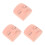 3Pcs Silicone Mannequin Head For Lash Practice With Replaceable Eyelids 5
